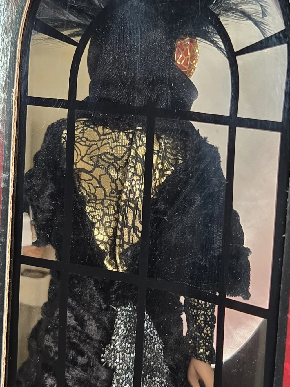 Vintage Star Wars Queen Amidala Black Travel Gown 1999 Doll NIB